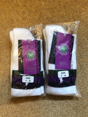 Wimbledon ralph lauren socks - lauren, 2