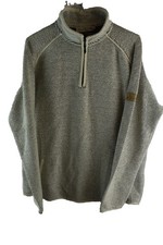 WEIRD FISH White Macaroni Jumper size XL Mens High Neck Pullover Casual Outdoors