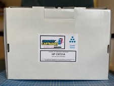 GENUINE HP LASERJET  C9721A Cyan PRINT CARTRIDGE