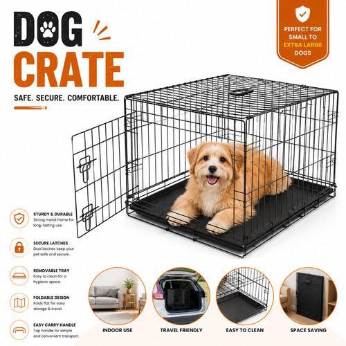 Dog cage puppy crates small - dog,