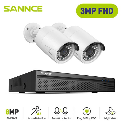 3mp sannce cctv system - cctv,