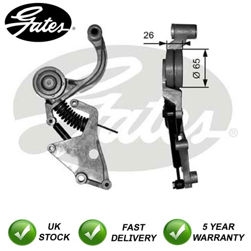 Tensioner pulley gates - pulley,