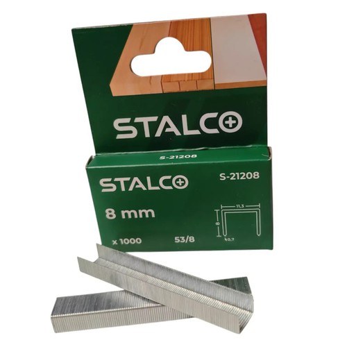 Staples 1000pcs 8mm 53a pack - 8mm,