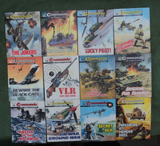 JOB LOT OF 12 x COMMANDO WAR STORIES IN PICTURES COMICS No 2144-2155