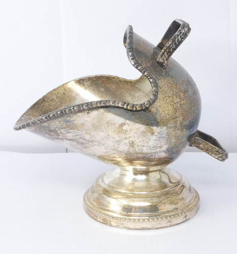 Silver plated sugar scuttle - silver,