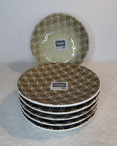 Denby plates x6 - denby,