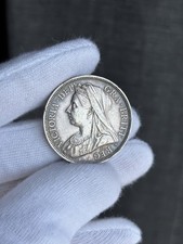 1901 Victoria Silver Half