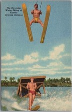 CYPRESS GARDENS Florida LINEN