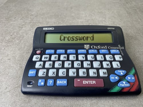 Seiko er3700 oxford crossword - er3700,