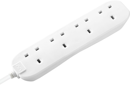 Four socket extension lead - socket, 3
