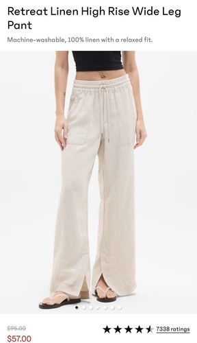 Athleta retreat linen - linen, high