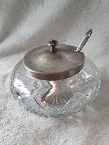 Vintage cut glass - vintage, jam