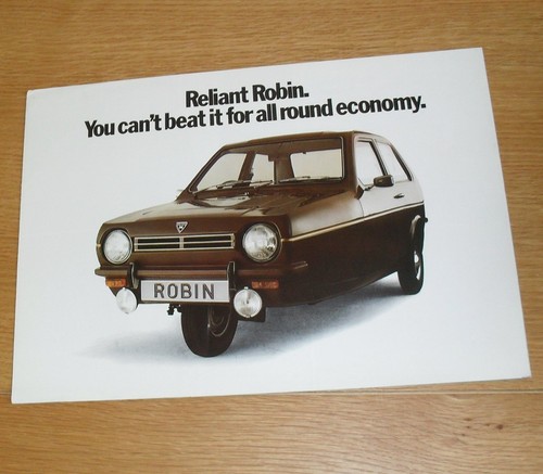 Reliant robin brochure - brochure, 1977