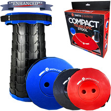 Folding Camping Stool Seat **STRONG** Portable Telescopic Collapsible Foldable