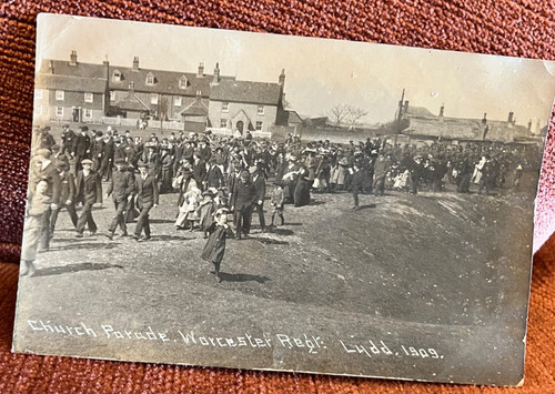 Antique postcard lydd - postcard, old