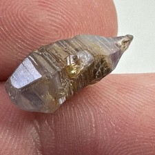 Sapphire Pale Colourless To Blue Crystal Sri Lanka Gem Mineral Specimen  6.41ct