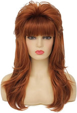 Beehive Wig Brown 80S