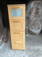 IKEA Wooden Storage Unit 4 Drawers