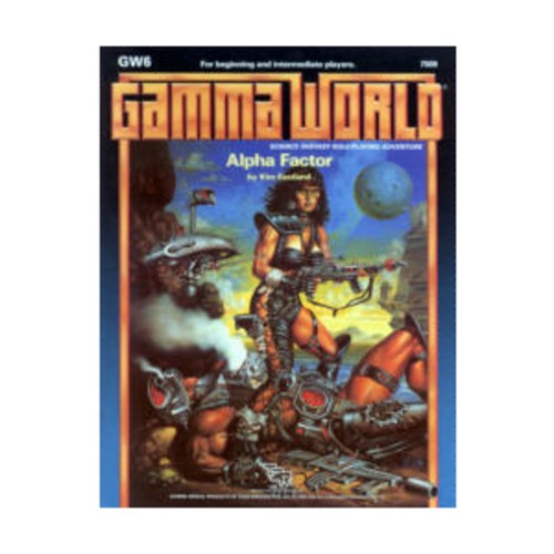 Tsr gamma world alpha - tsr,