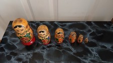 Vintage Wooden Russian