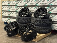 18" Black Alloy Wheels Fit