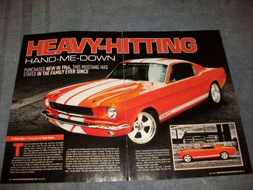 1965 mustang fastback restomod - 1965,