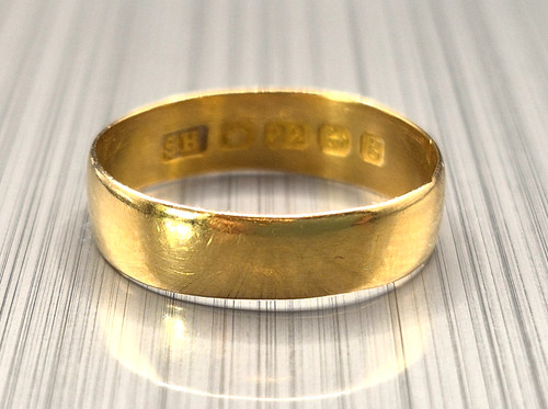 Antique 22ct gold - gold, wedding