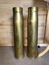 Trench Art - 2 x Shell Cases