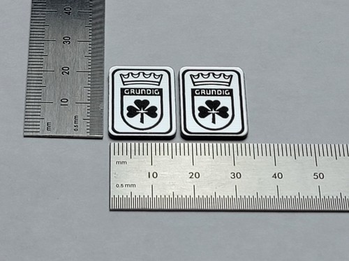 Grundig speaker radio badge - grundig,