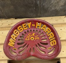 Original massey harris dickie  tractor seat