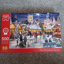 The Christmas Market 500 Piece