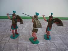 TIMPO 3 ROMANS ON FOOT WITH WEAPONS TOY SOLDIERS #2