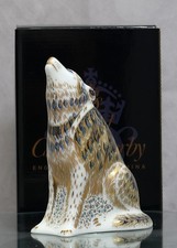 Royal Crown Derby 'Wolf' Boxed
