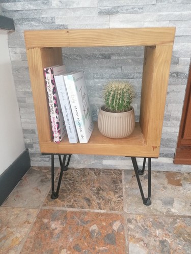 Rustic cube storage unit side - rustic, unit/side