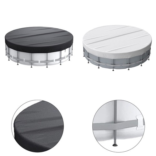 Round pool cover for - pool, above