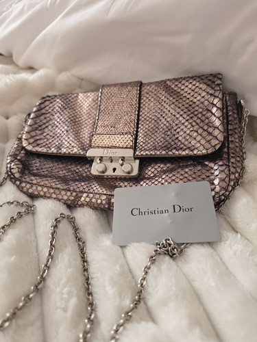 Dior metallic phyton print - dior,