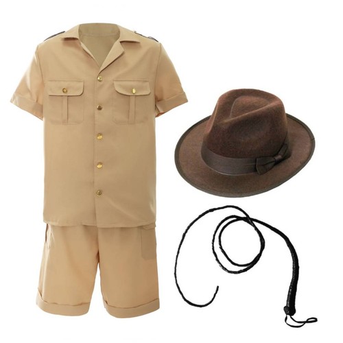 Adults explorer costume 4pc - adults,
