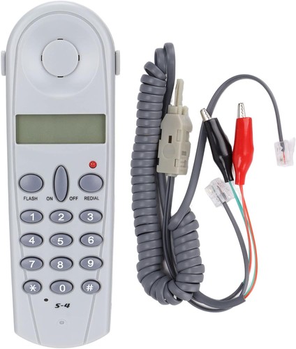 Landline test phone line - phone,