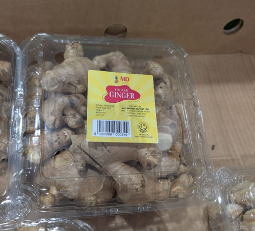 Organic fresh ginger - fresh,