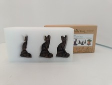 Potty Feet Fox Figures Plant Pot Feet - Handmade Decorative Ornaments - 3pcs