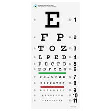 Snellen Eye Chart Visual