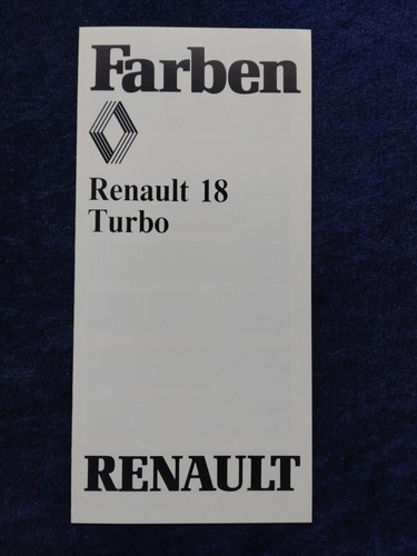 Renault turbo colour - renault, 18