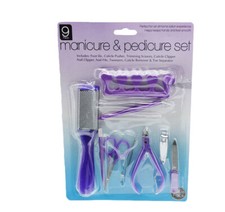 Pedicure Set 9pc. Manicure and