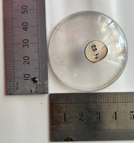 Verge fusee pocket watch glass - verge,