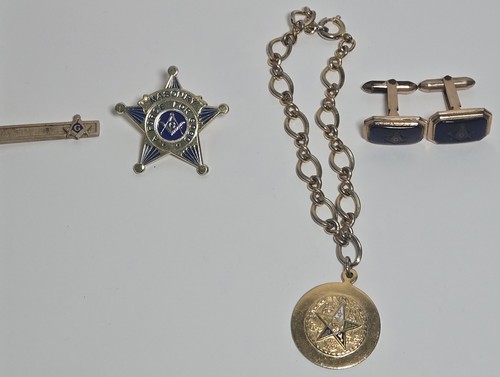 Masonic jewelry lot mixed - jewelry,