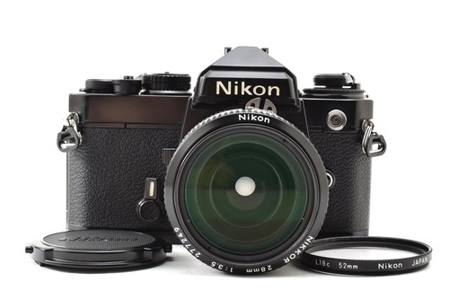 Nikon slr 35mm camera black - slr,