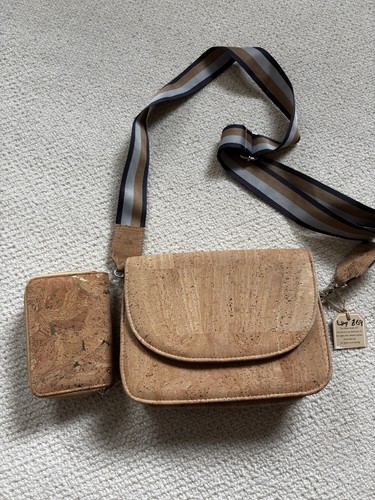 Unused cork bag matching - cork, bag/