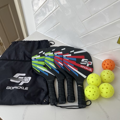 Gopickle wooden pickleball - wooden,