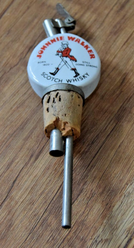 Vintage pub bottle - bottle, pourers