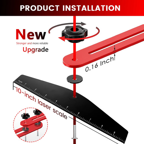 Stair tread template tool step - stair,